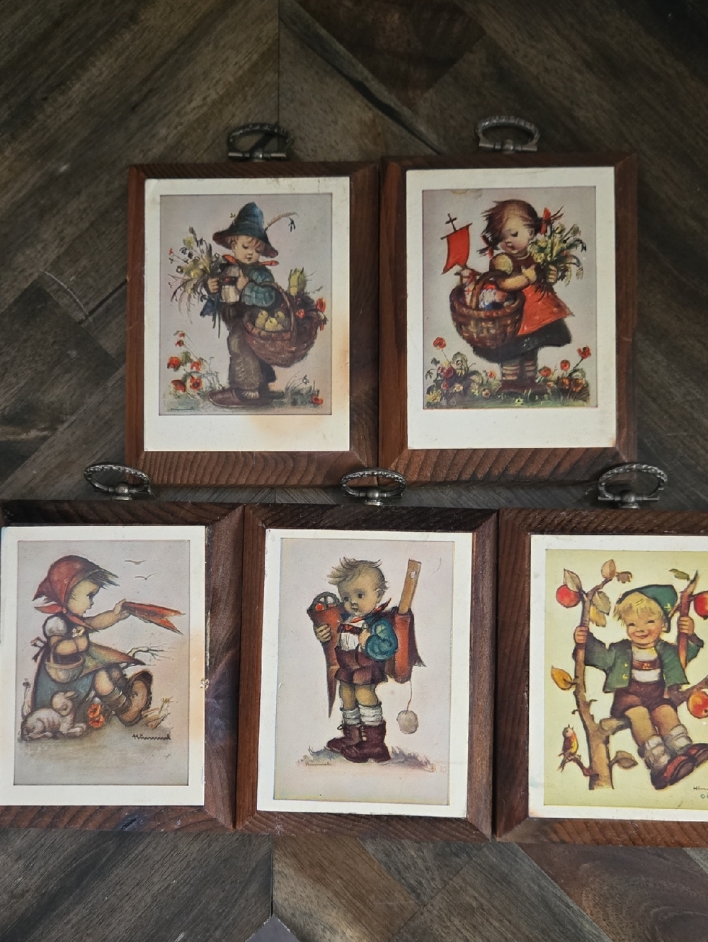 Vintage Hummel 1970s Hanging Art